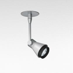 Mini Flap Spot lâmpada do teto QR-CBC51 50w/12v Cinza