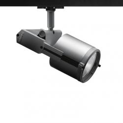 Oto 130 Spotlight Adaptable to Track HIT G12 70w 2x15º Grey/Black