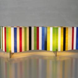 Ventopop Lâmpada de mesa Pequena abajur Vidro G9