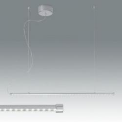 NOEMI suspensão Lâmpada LED W.W L.110 cm.CHROM