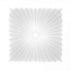 Muse 60 deckeleuchte Square E27 2x60w Weiß