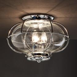 Bright FL 255 L ceiling lamp Lamp with Glass búrbuja 3xE14