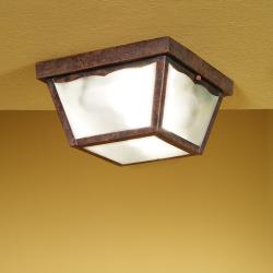 Rustic 6277 ceiling lamp Satin Glass 2xE27