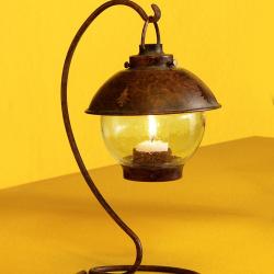 Rustic Candil B Table Lamp Glass burbuja 1xE14