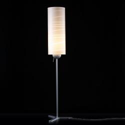 Nino lámpara de Lampadaire blanc/Gris