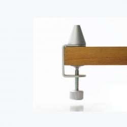 Petite Accessorio base C per Lampada da tavolo tipo Di base gag Alluminio Mate