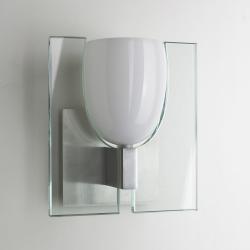 Pinot Wall Lamp with Glass G9 1x48w white opal