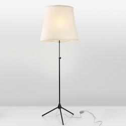 Adolight 2 lámpara de Lampadaire abat-jour conique ø70 50cm E27 3x70w