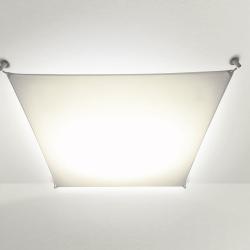 Jan del Bouvrie Quattro spot de diseño lámpara de techo lámpara de techo g9 vidrio blanco