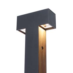 Zenete 80 1 Beacon 20w C dimmable TM metal and wood