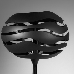 Tree series F lámpara de Pie E27 1x100w - negro