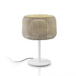 Fora - (Solo Structure) Table Lamp Outdoor without lampshade E27 30w white Roto