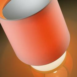 Onne (Zubehörteil) lampenschirm Cinta Schwarz - überdacht orange