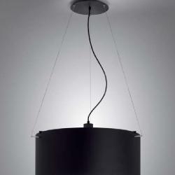 Club - S (Solo Structure) Lamp Pendant Lamp without lampshade E27 57w black matt-Nickel