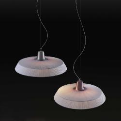 Marietta - 90 (Solo Structure) Lamp Pendant Lamp without lampshade E27 18w Aluminium Satin