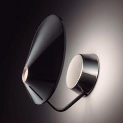 Nón Lá - P 02 Wall Lamp 10,5w LED Black Lacquered Shiny