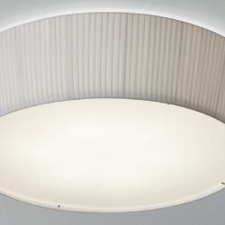 Plafonet - 03 Fonda Europa ceiling lamp E27 22w Inox-Cinta translucent Cream
