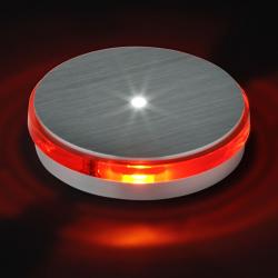 8036 luminary of orientacion round LED pack 3 uds Red