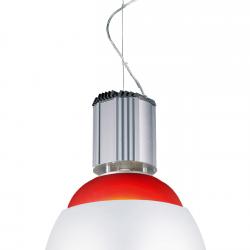 8086 Pendant Lamp 1 light C dimmable T white Matt Red