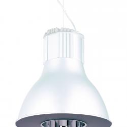 8094 Lámpara Colgante 1 luz PLT/PLC 6x26w blanco mate