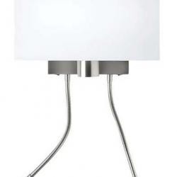 Weekend Wall Lamp Lacquered white 2 Flexos white lampshade