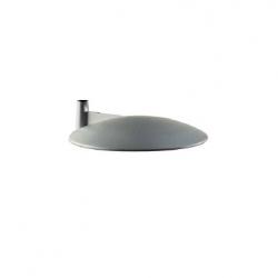 Aladina Accessory base of Table Lamp 2 arms Grey metallic lead
