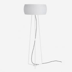 Isamu lámpara of Floor Lamp 160cm white lampshade