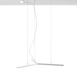 Lineal e Lampada a sospensione ø80cm LED1x25W bianco
