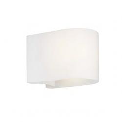 Nuit Wall Lamp 21cm E27 1x75w white opal
