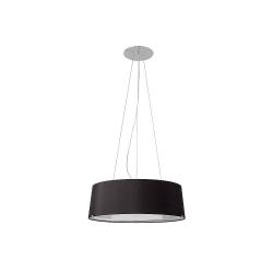 Aitana Pendant Lamp ø75cm metallic lead lampshade black