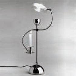 SERVOLUCE Table Lamp Nickel Satin