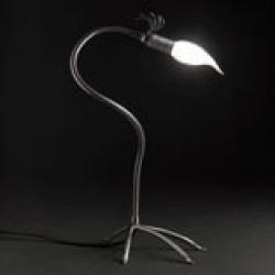 PULI’ Lampe de table Nickel Satin