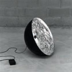 STCHU Moon 01 lámpara de Lampadaire /mesa 40cm Argent