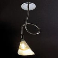 FLEX ceiling lamp Recessed Flex 25 Nickel