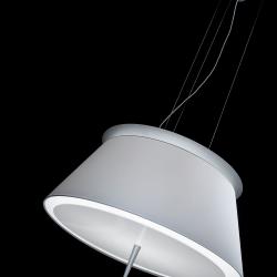 Kumi S Pendant Lamp Oversize white lampshade