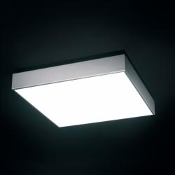 L flow C ceiling lamp 60x60 Silver