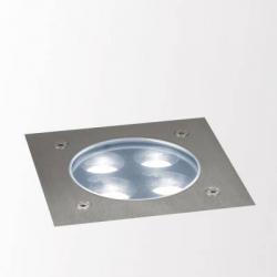 Tactic 4 S Square Recessed suelo LED 4x1w 6000ºK