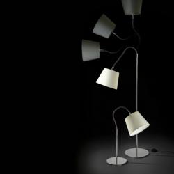 Lia lámpara of Floor Lamp Balanced-arm lamp Black_ Algodon