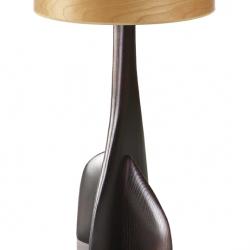 Malaka Table Lamp lampshade beech 1xE27 Color type to Algodon