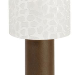 Pisto Lampe de table Petite 1xE27 abat-jour type B Tissu semi-translúcido