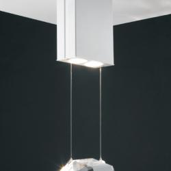 Diamond ceiling lamp Gu10 2x50w white