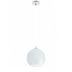 Eyra Glass Lampe Suspension E27 40W Â¸25cm blanc