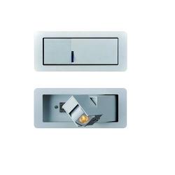 Lesing Recessed wall light left IP20LED 3W 240lm 3000K Aluminium Anodized