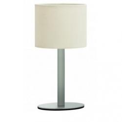 oval Table Lamp E14 25W Nickel Satin