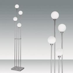 Opla lámpara of Floor Lamp white to Strips W/Dimmer