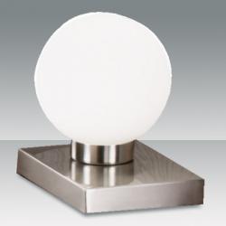 Clio Table Lamp Nickel Satin intensity regulator Táctil