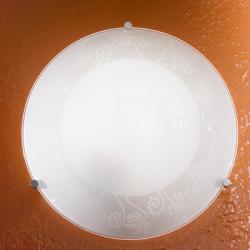 ALUMINIOIA ceiling lamp D40 Vidrio/FLORES WHI