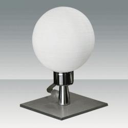 Opla Table Lamp white to Strips H.16cm