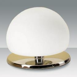Morgana Lampe de table Chrome blanc Vidrio