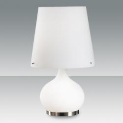Ade Table Lamp white Glass H.58